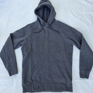 Gymshark Men’s Hoodie Size Large Gray Pullover Sweatshirt Logo Athletic